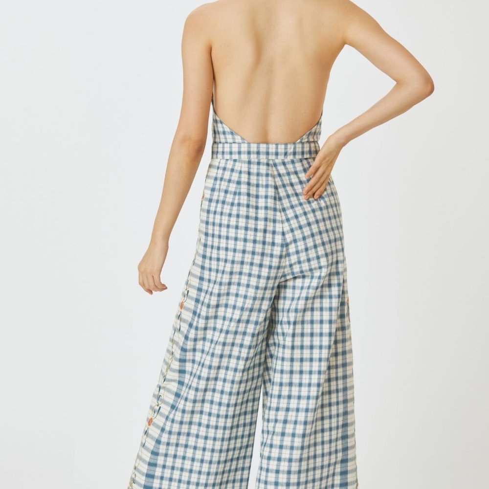 Anthro Picnic Jumpsuit - Picture 5 of 7